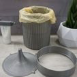 DSC06612.jpg Waste garbage can, bucket swing lid, cosmetic bin, bathroom bucket
