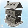 2.jpg STL-Datei House with floor 13 - Flammen des Krieges Bolt Action Empire Barock Age of Modern・Design für den 3D-Druck zum Herunterladen
