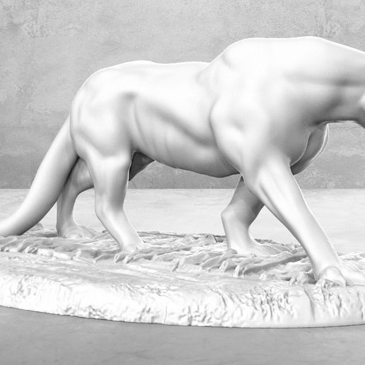 Panther_Action_2.jpg Panther - Action Pose - Tabletop Miniature