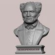 11.jpg Arthur Schopenhauer 3D printable sculpture 3D print model