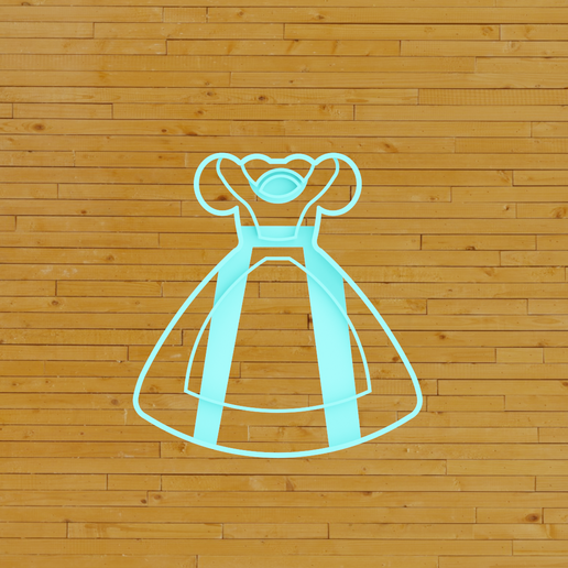 Alice dress Cookie Cutter