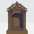 Retablo sencillo imagen completa 1.png Barroque box (Baroque niche, religious altarpiece)