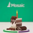 f83189c4-5c9e-4fdd-9473-a7c9c9743900.jpg Mosaic Cake - Birthday Cake Model