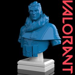 Sin título-1.jpg STL file Sova from Valorant Bust・3D printable model to download