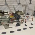 IMG_E1220.jpg Star Wars Echo Base Echo Base Hangar Diorama playset