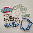 PawPatrol.png Fichier STL Set de cutters Paw Patrol・Idée pour impression 3D à télécharger