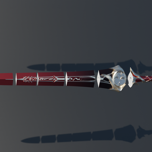 STL file Honkai Impact 3rd Senti Sword 3D print model Herrscher of the ...