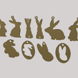 1.png Easter bunnies earrings