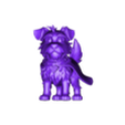 HeroPup.stl Hero Pup – Caped Companion Figurine (Textured, Stylized)