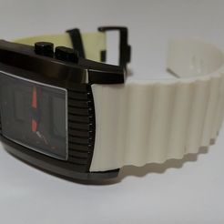 285fb9acb1b9985ce706eff718f4da3f_display_large.jpg Free STL file Jacques Lemans F1 replacement wristband・3D printing model to download