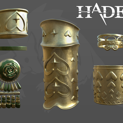 etsy_aphrodite_0.png OBJ file Hades Afrodite's cosplay accessories 3D model・3D print design to download