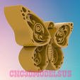 2.png butterfly 3D MODEL STL FILE FOR CNC ROUTER LASER & 3D PRINTER
