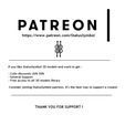 Patreon.jpg Bulldozer print in place - Tracks supportless - Easy assembly with clips