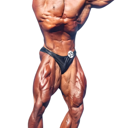 CBUM STL – American Bodybuilder Champion Statue – Fitness Athlete 3D Chris Bumstead