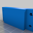 Spool_holder_6mm_back_plate.png Double spool holder for Prusa i3