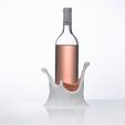 image_OXUUGH6GHK.jpg Archivo STL gratis Porta botellas de vino Splash・Objeto de impresión 3D para descargar