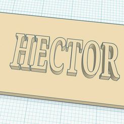 HECTOR.jpg Key ring with name - HECTOR