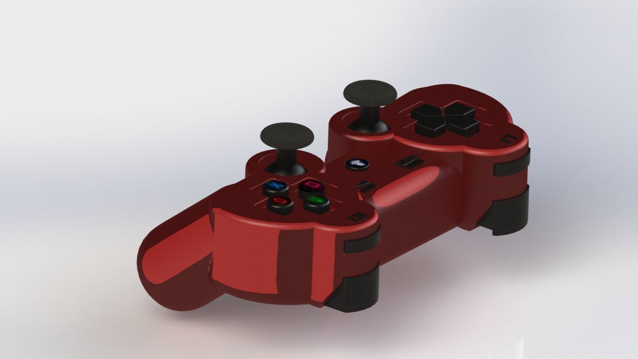 Download STL file ps3 controller • 3D print template ・ Cults
