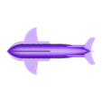 Rocket Plane whole rep.stl STL file Retro Rocket Plane・3D print model to download