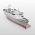 4.jpg SS Rotterdam V Holland America Line ocean liner print ready full hull and waterline models