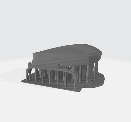 roof box with support