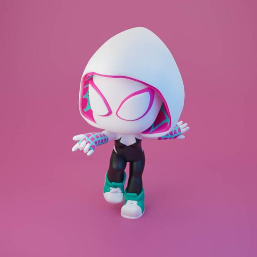 _gwen01.jpg Chibit 046 : SPIDER-GWEN(ACROSSSPIDERVERSE)