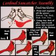 Cardinal-Assembly.jpg Cardinal Sun Catcher Spring Garden & Window Hang Up Decor