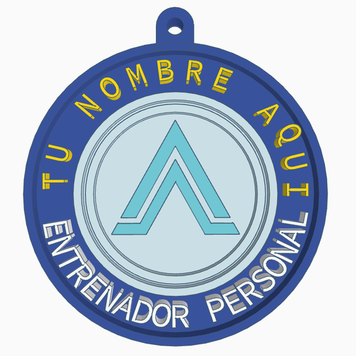 🗝️ Personal Trainer Keychain・ STL File for 3D printing・Cults