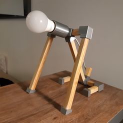 20191212_140208.jpg Archivo STL Lámpara "perro sentado" (Lámpara "chien assistable")・Modelo para descargar y imprimir en 3D