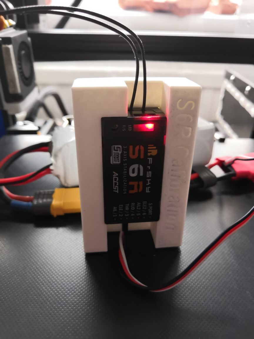 Download free STL file FrSky S6R Calibration Block • 3D printing object