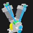 IMG_2274.png V-twin Hoglet Model 3D Print