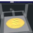 grille rcx.jpg Free STL file Suzuki logo・3D print design to download