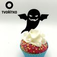 bubák .jpg Cupcake Topper -  Halloween set -  9 types