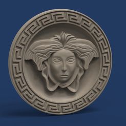 meduuuuu.808.jpg Fichier STL Sculpture Medusa panno décoratif modèle 3D STL pour CNC et impression 3D・Modèle à imprimer en 3D à télécharger