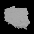 4.png Topographic Map of Poland – 3D Terrain