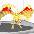 4.png The Winged Dragon of Ra 3D Model
