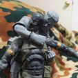 METAL GEAR SOLID 3 BIG BOSS 1/6 ACTION FIGURE FOR 3D PRINTING