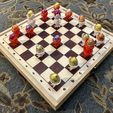 3F18E045-2A99-4B18-9B92-DC555AE77F2A.jpeg Datei STL Spielen und essen! Ostern Dame Spiel・Design für 3D-Drucker zum herunterladen