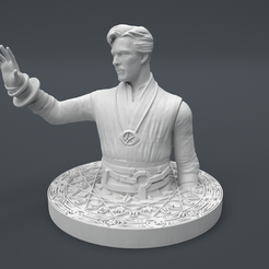 Strange_Main-Camera.png Fichier STL gratuit Buste Doctor Strange・Plan imprimable en 3D à télécharger