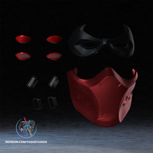 📁 Red Hood Outlaw Mask 3D Print File STL・ STL File for 3D printing・Cults