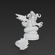 Naga-Sentinel-20.jpg Naga Sentinel - Criatura fantástica mitad serpiente mitad dragón Modelo de impresión 3D