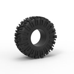 1.jpg 3D file Diecast rock bouncer USD Sticky tire Scale 1 to 25・3D print model to download