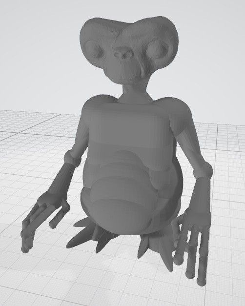 E.T.jpg STL file E.T・3D printable design to download, humbug1974