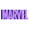 Marvel_Logo2.stl Broken Marvel Logo