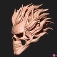 10.jpg Ghost Rider mask -Agents of SHIELD - Marvel comics 3D print model