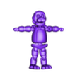 bonnie140mm_SubTool2.stl BONNIE FLEXY FIVE NIGHTS AT FREDDY'S / PRINT-IN-PLACE WITHOUT SUPPORT