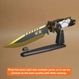 ValKnife_Cults2.jpg Valorant Tactical Knife 3D Model - Replica Prop for Cosplay - 3d Printable Valorant Knife