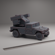 HUMVEE-Avenger-AA-2.png STL file Humvee with Avenger AA・3D print model to download