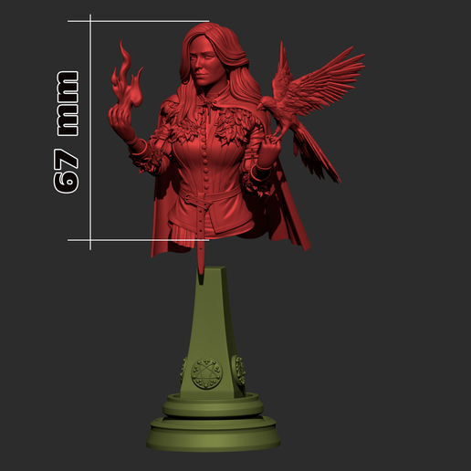 Bust_67mm.png Yennefer Bust