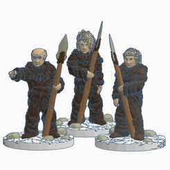 IA-Hunter-Pack.png Download STL file Ice Age Hunter Pack • 3D printer model, Ellie_Valkyrie
